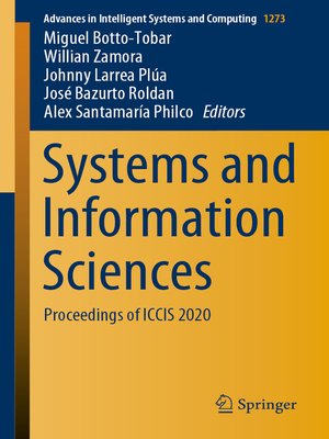 cover image of Systems and Information Sciences